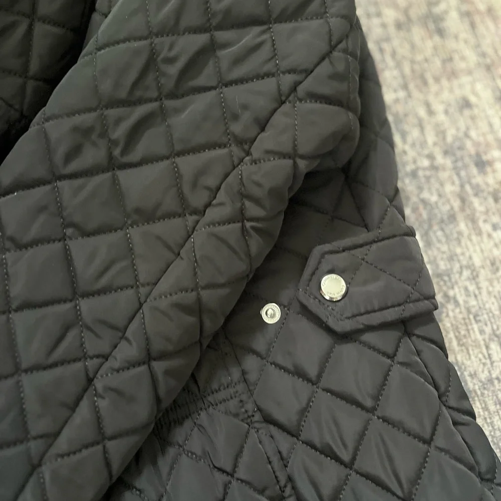 Calvin Klein Quilted Black Jacket XS - Picture 4 of 4